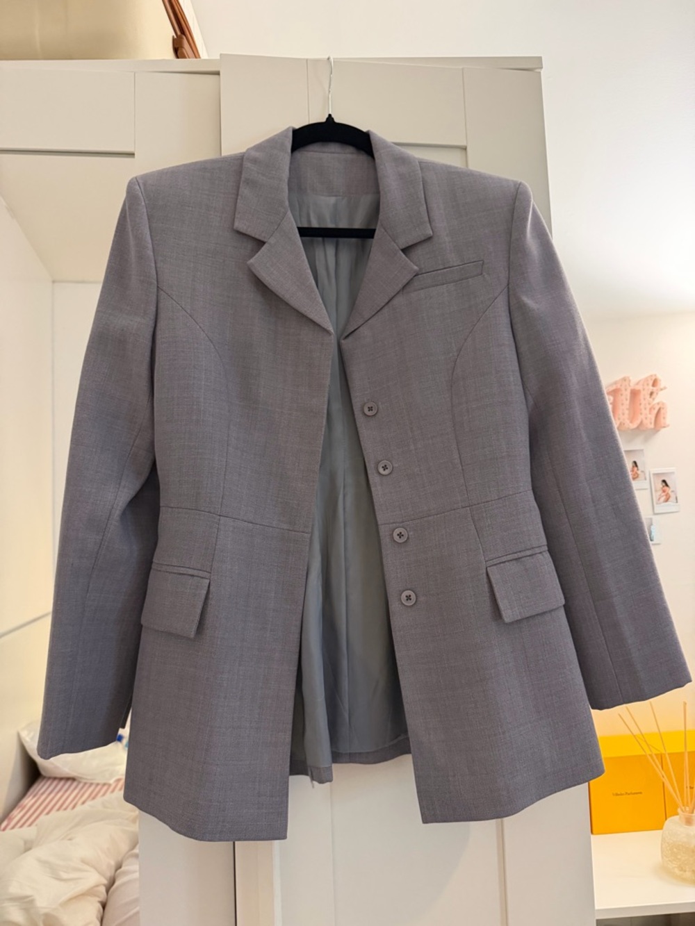 Classic Women’s Gray Tailored Blazer